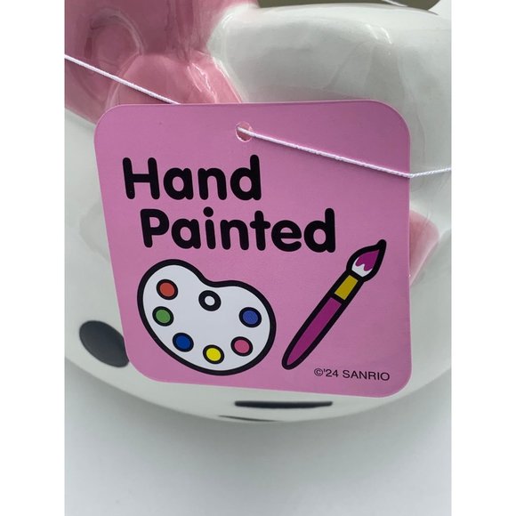 Sanrio Hello Kitty Large Ceramic Planter Pot Pink Bow - Picture 11 of 12
